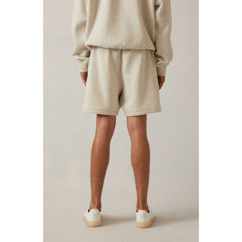 Fear of God Essentials Sweatshort Flocking Letter Shorts Light Oatmeal