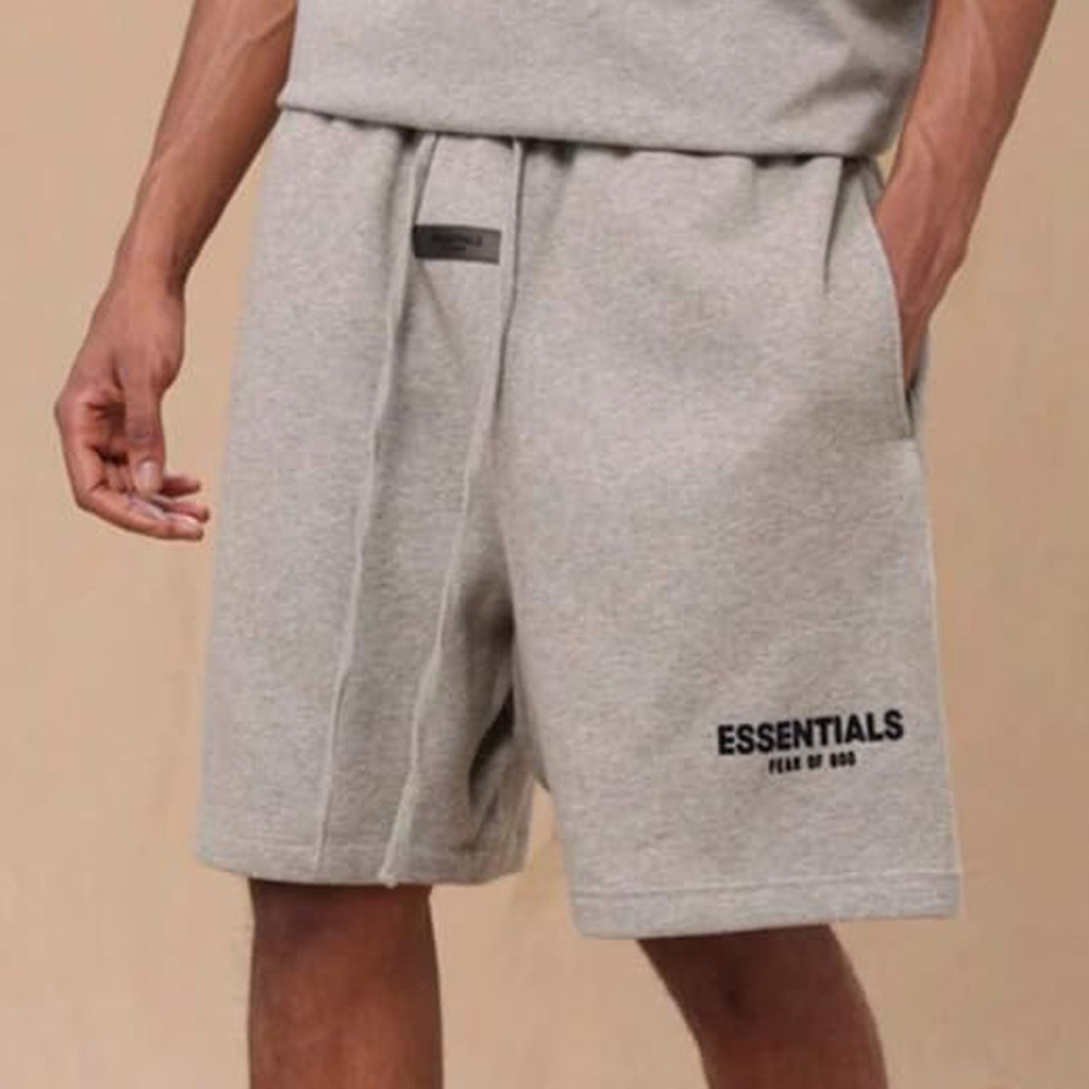 Fear of God Essentials Flocking Letter Shorts