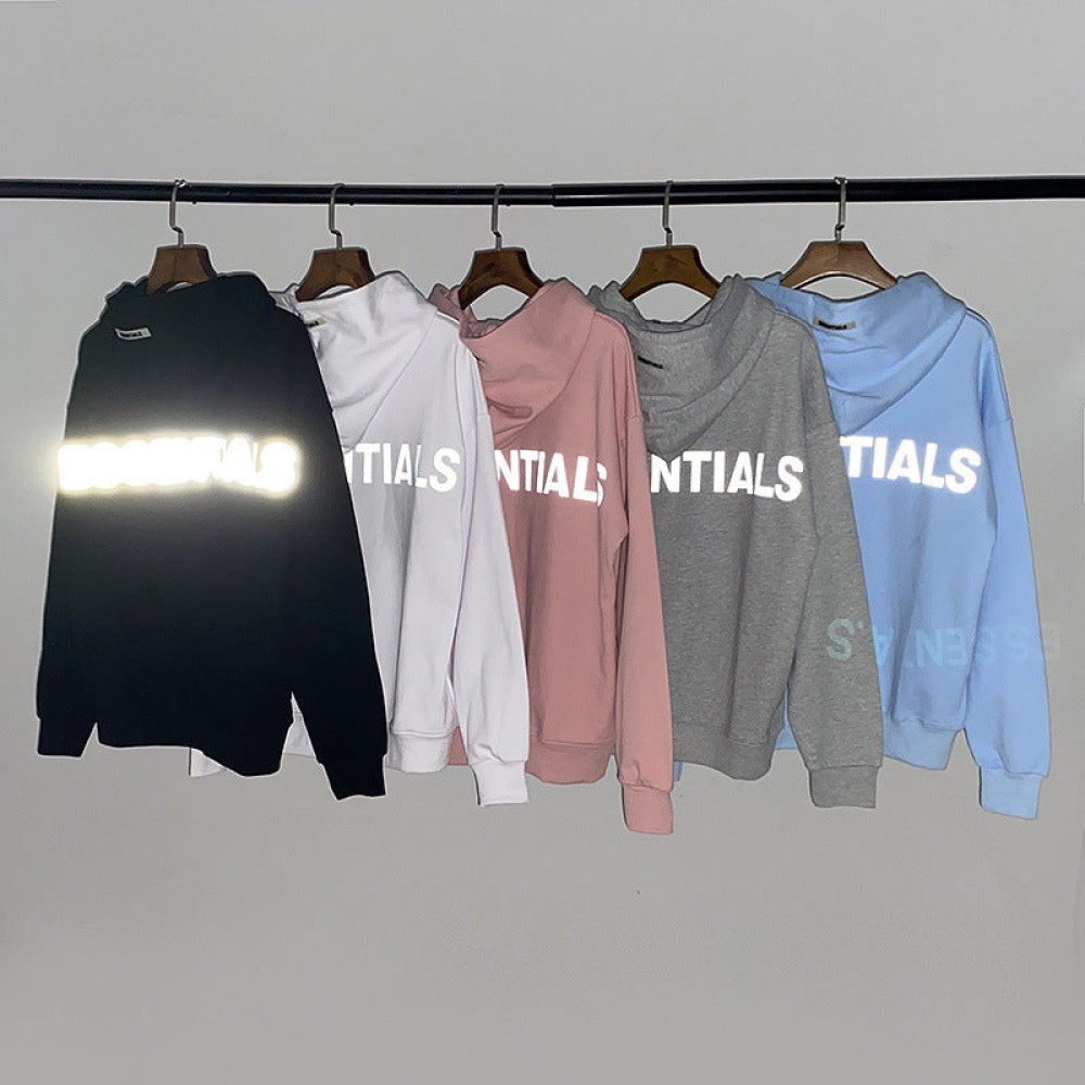 ESSENTIALS Hoodies 3M Reflective Logo