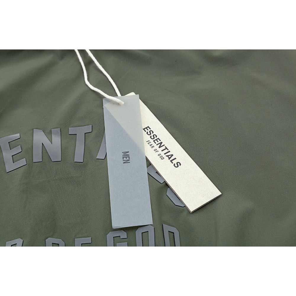 Essentials Letter Logo Splicing Hoodie