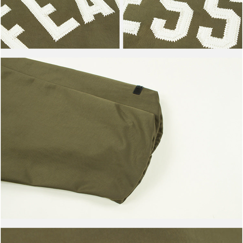 Essentials Textured Nylon Trucker Jacket