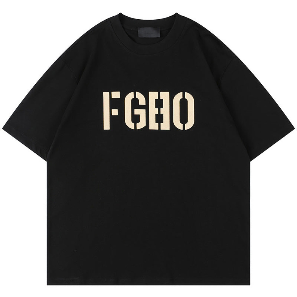 Flocked Letters FG80 Pattern T-Shirts