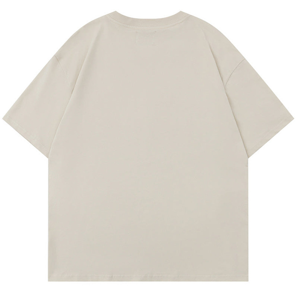 Flocked Letters FG80 Pattern T-Shirts