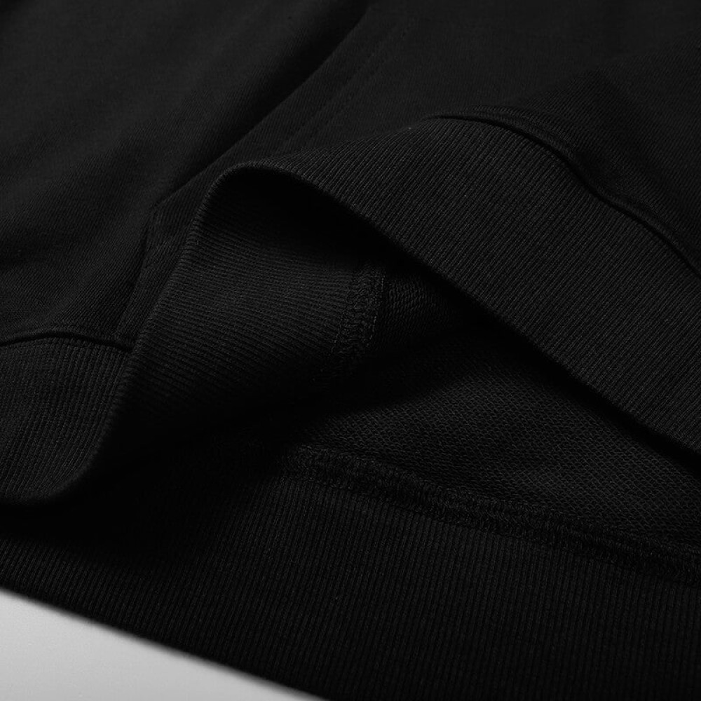 Fear of God Essentials Pullover Hoodie Rubber Print Black
