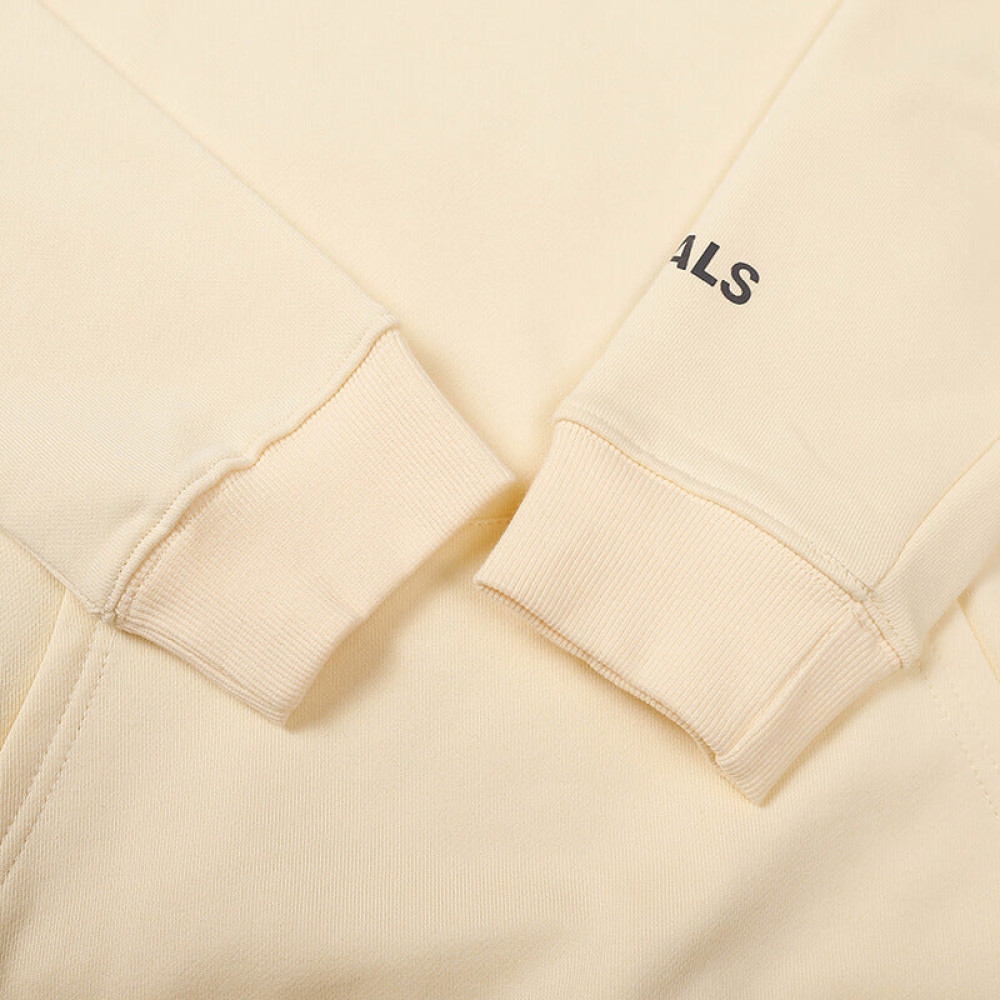 Fear of God Essentials Pullover Hoodie Rubber Print Apricot