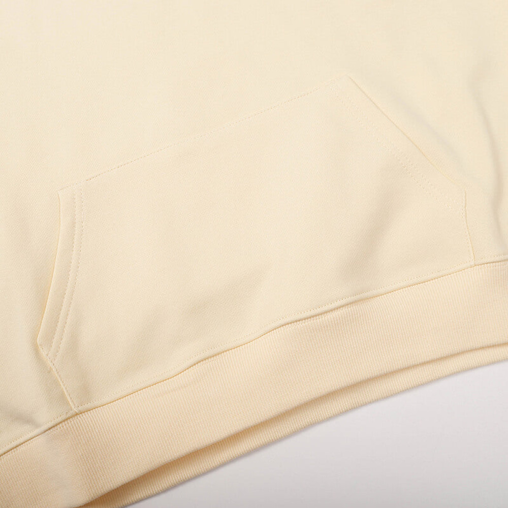 Fear of God Essentials Pullover Hoodie Rubber Print Apricot