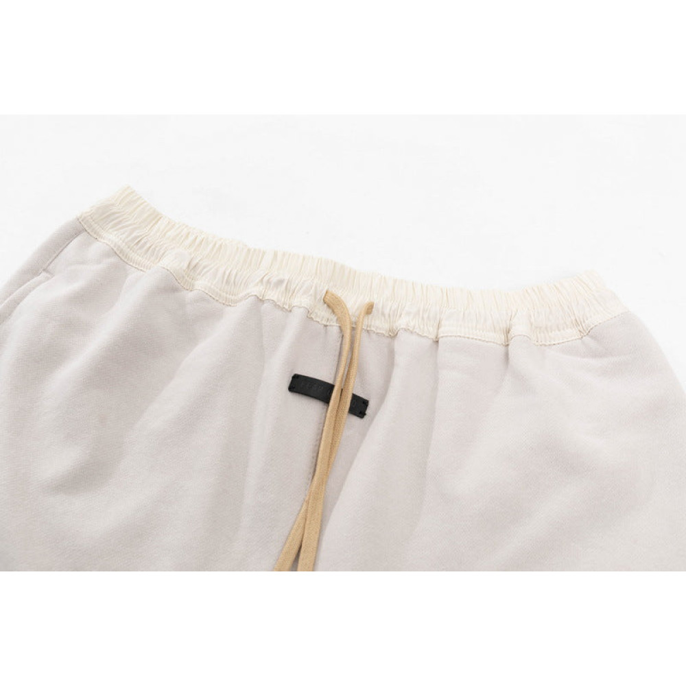 Multi-thread flocking letter 7 printing Shorts