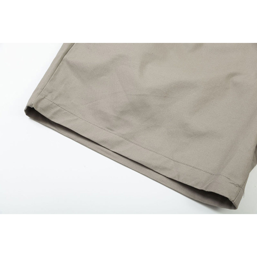 Multi-thread flocking letter printing Shorts