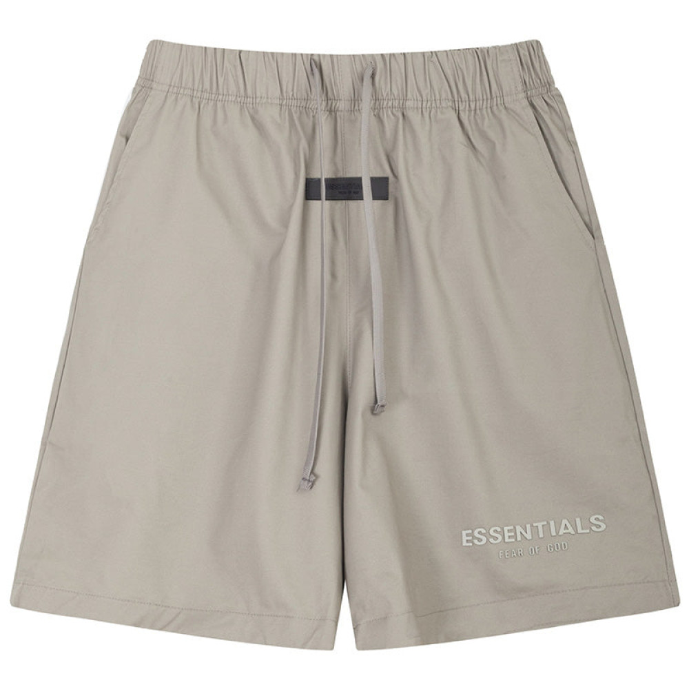 Multi-thread flocking letter printing Shorts