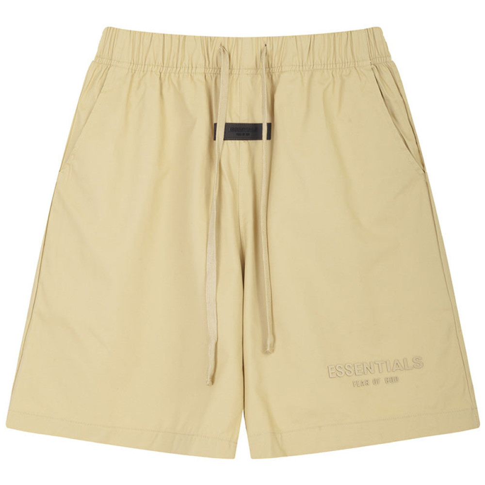 Multi-thread flocking letter printing Shorts