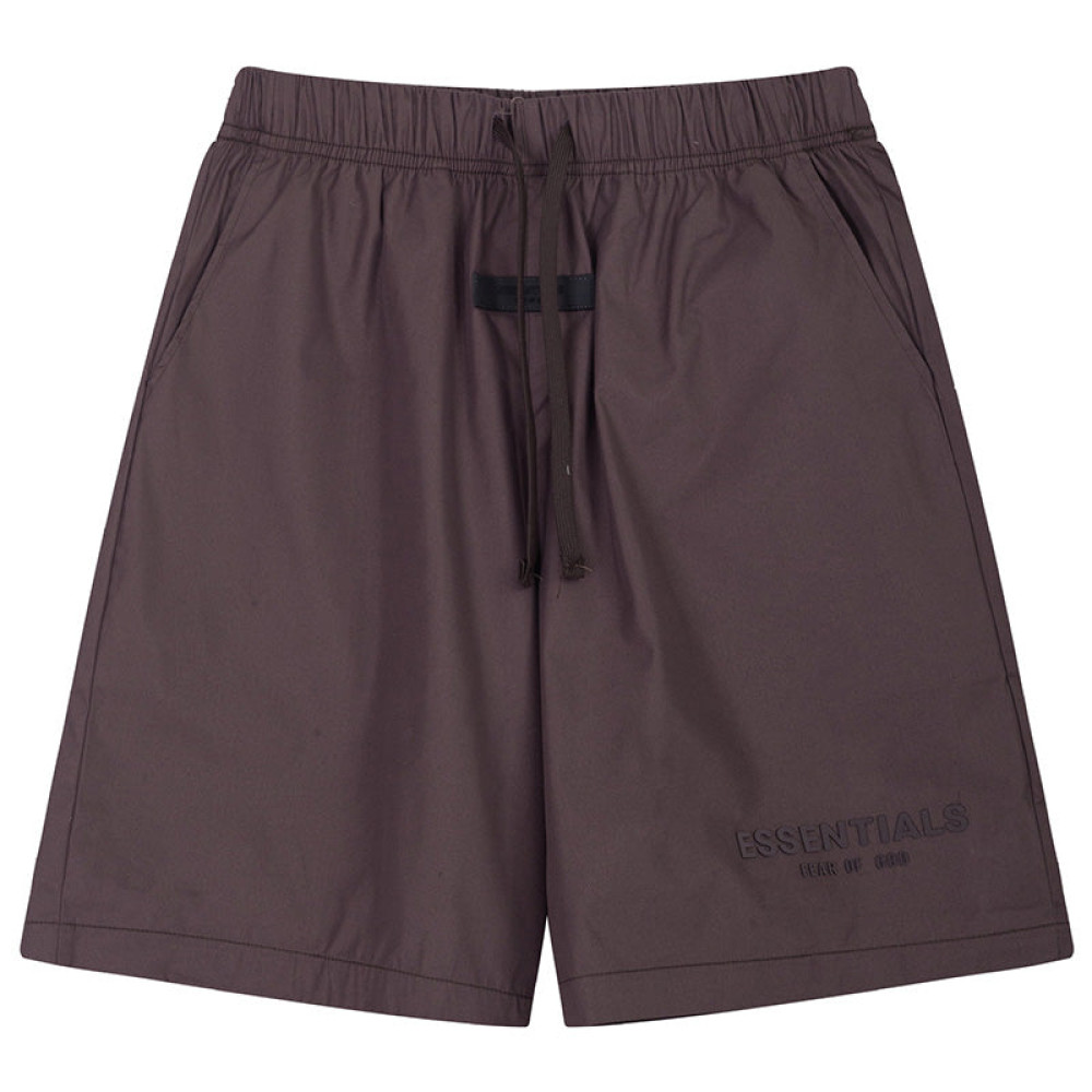 Multi-thread flocking letter printing Shorts