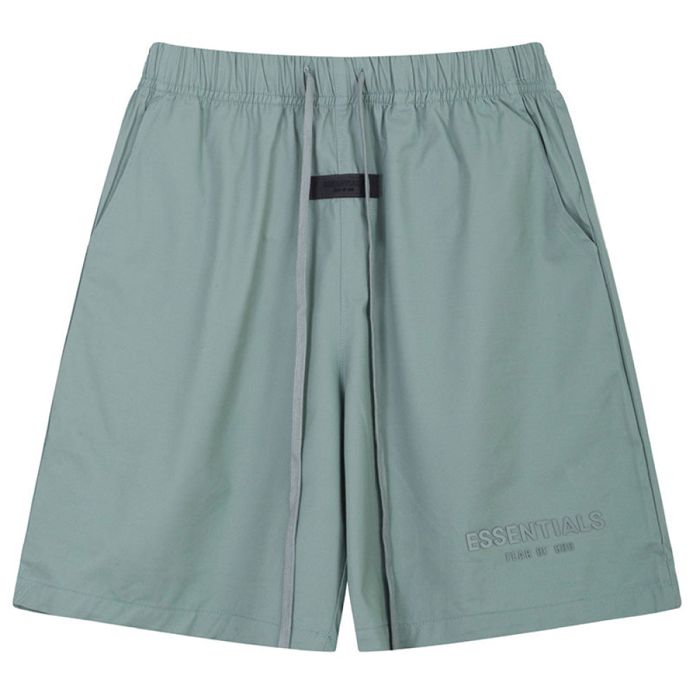 Multi-thread flocking letter printing Shorts