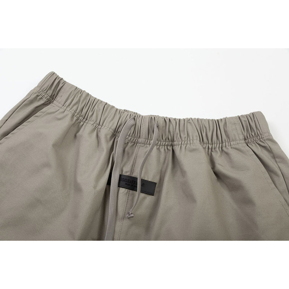 Multi-thread flocking letter printing Shorts