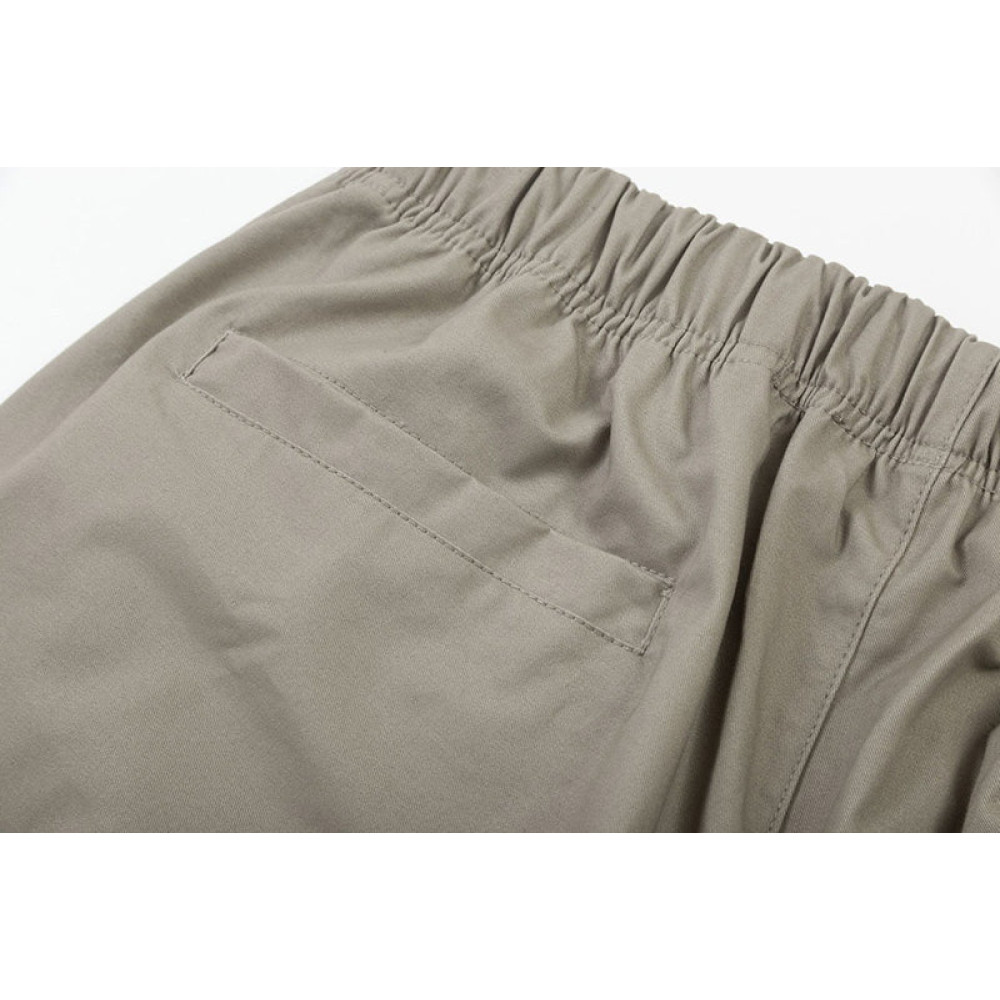 Multi-thread flocking letter printing Shorts