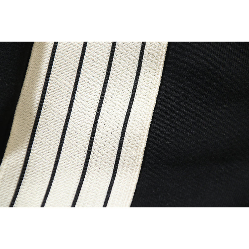Natural 8Th Side Stripe Relaxed Shorts