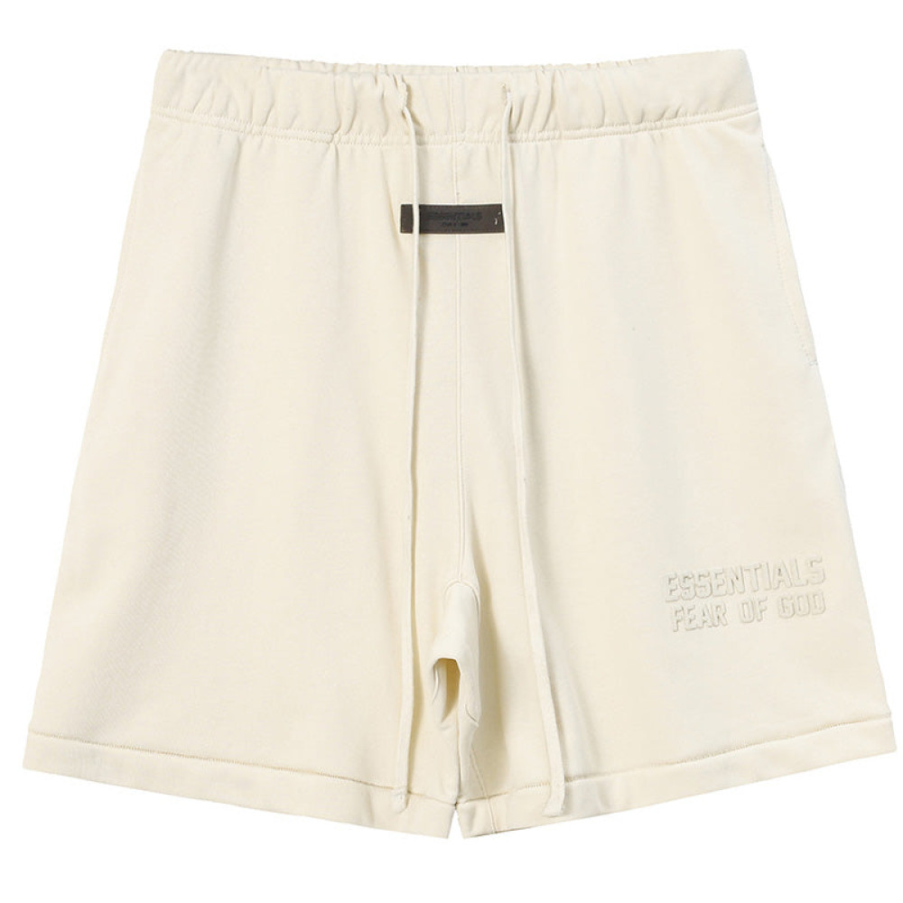 Season 8 flocked letter print Shorts