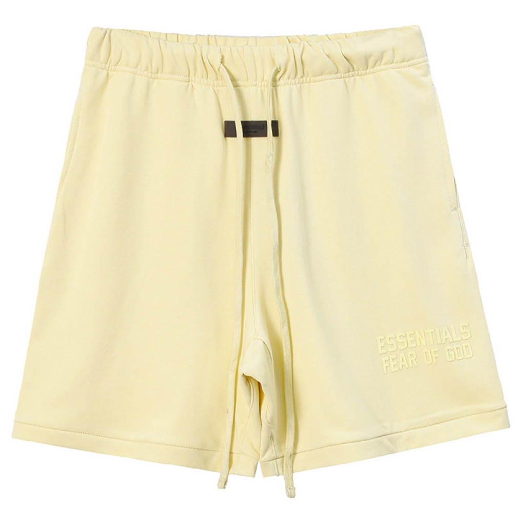 Season 8 flocked letter print Shorts