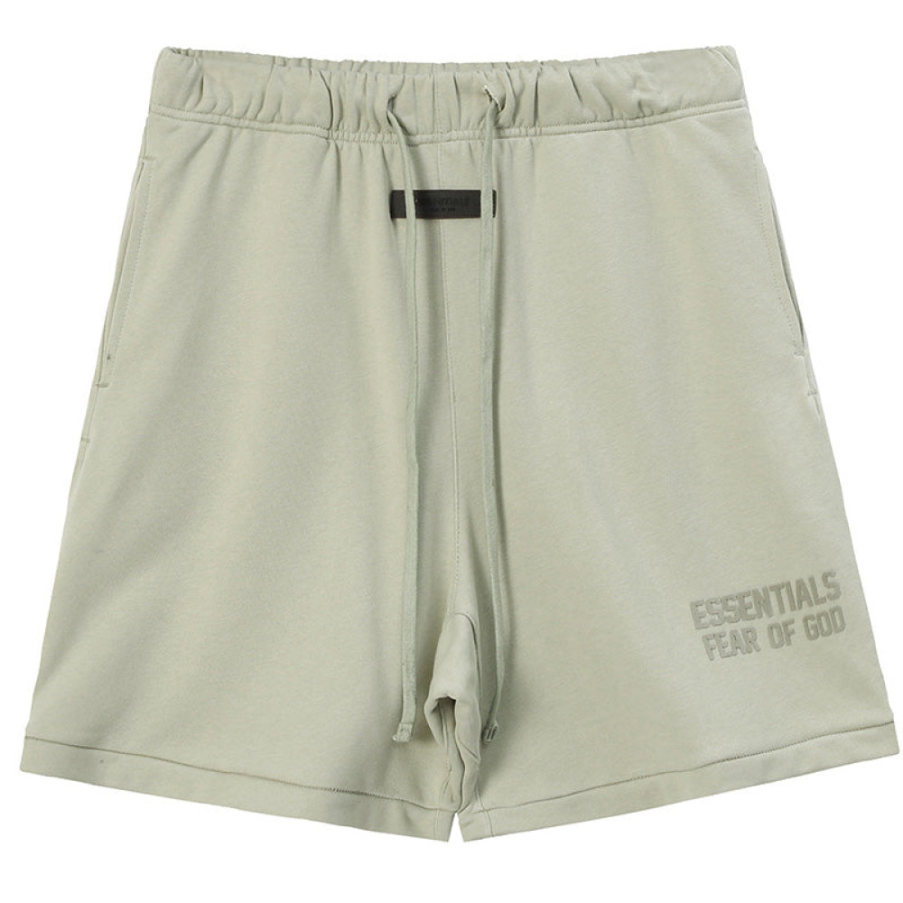 Season 8 flocked letter print Shorts