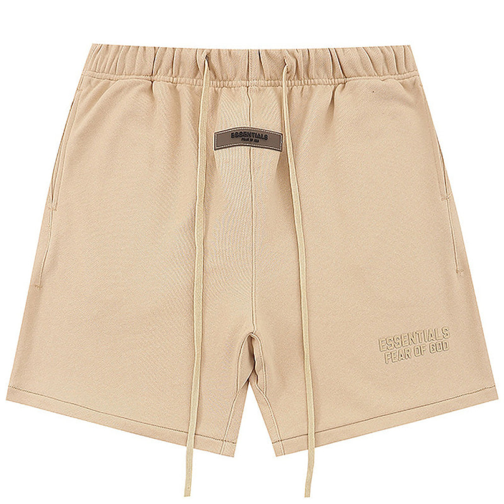 Season 9 flocking thickened letter print Shorts