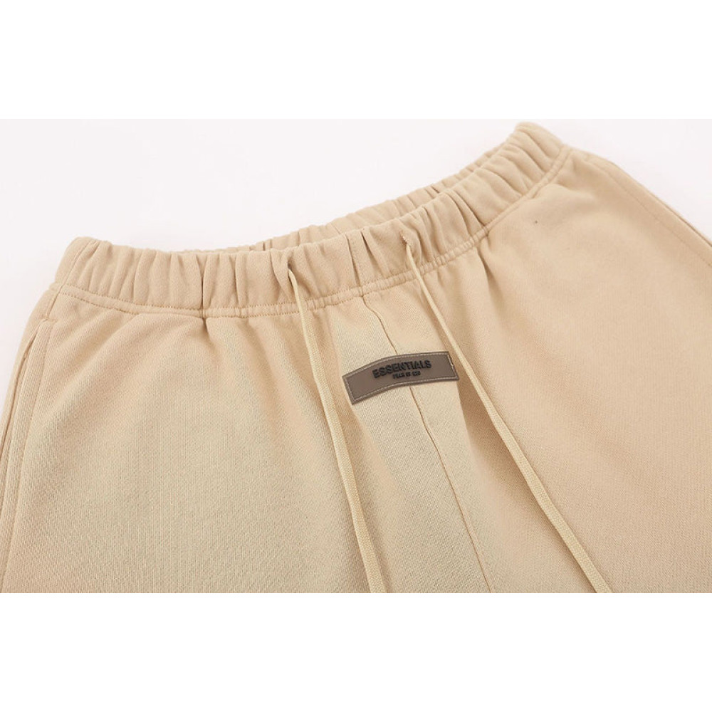 Season 9 flocking thickened letter print Shorts