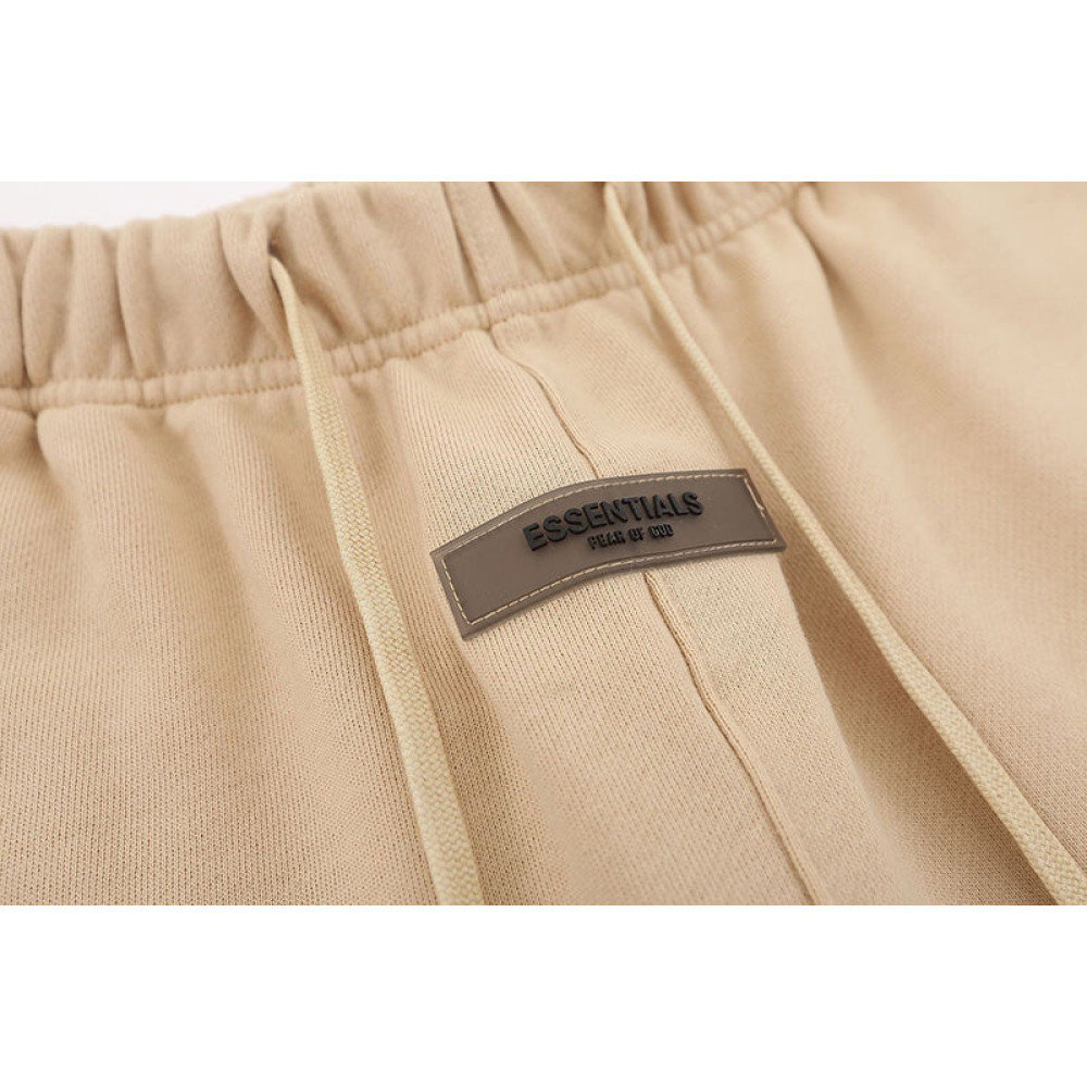 Season 9 flocking thickened letter print Shorts