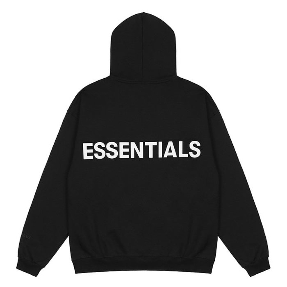 ESSENTIALS 3M Reflective Fleece Hoodie