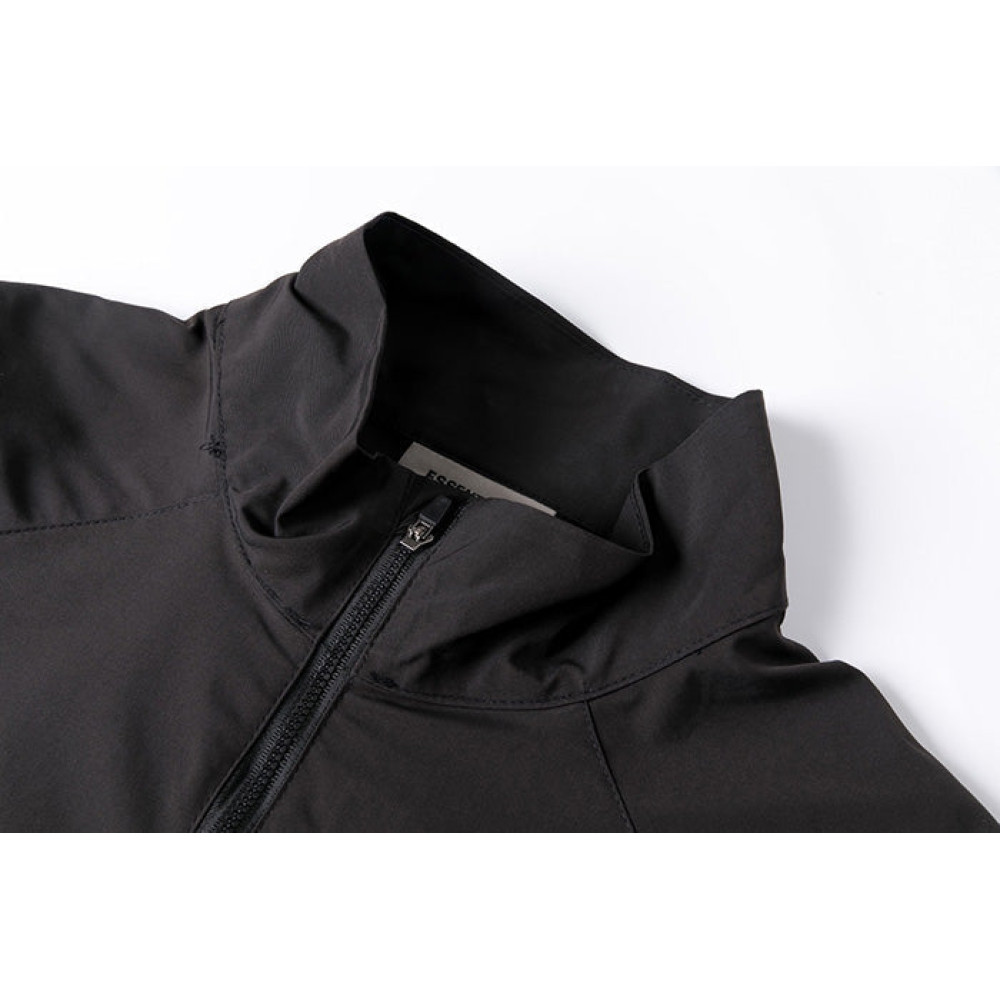 ESSENTIALS 3M Reflective Windbreaker Black