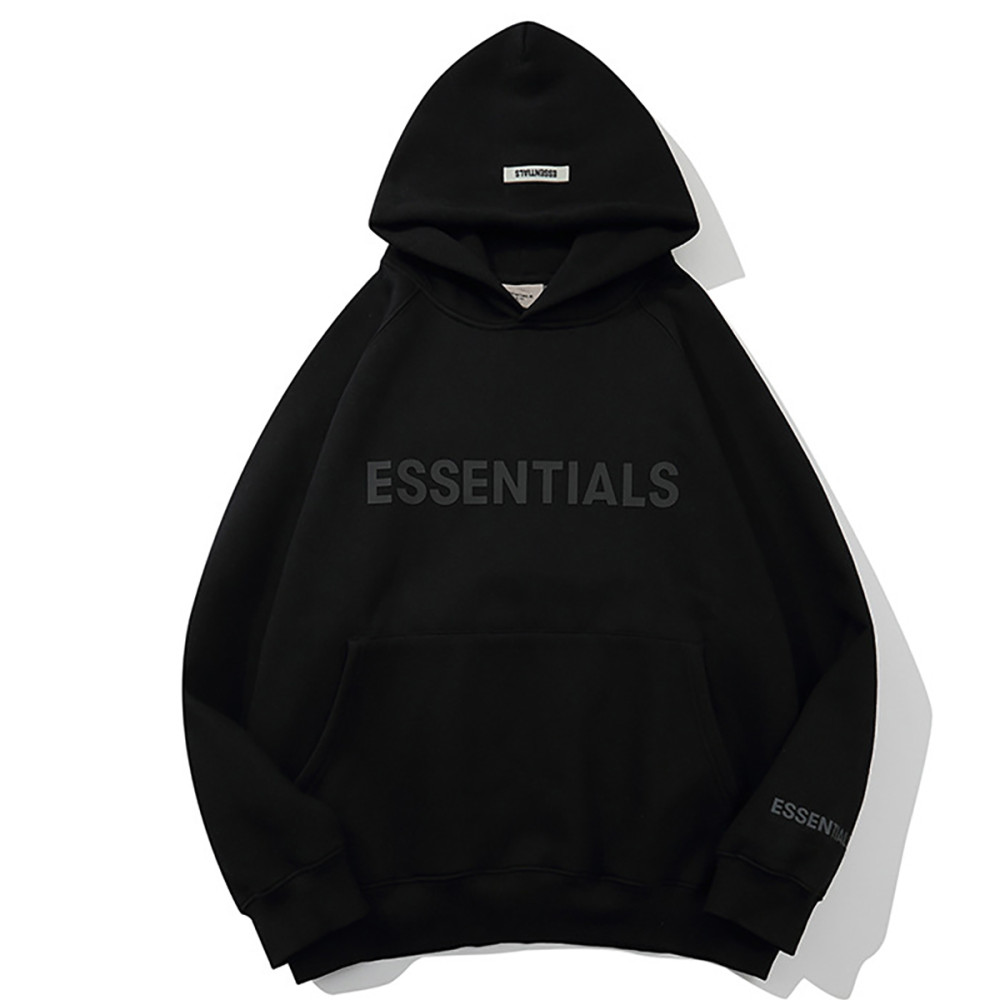 Essentials Pullover Hoodie Rubber Print 