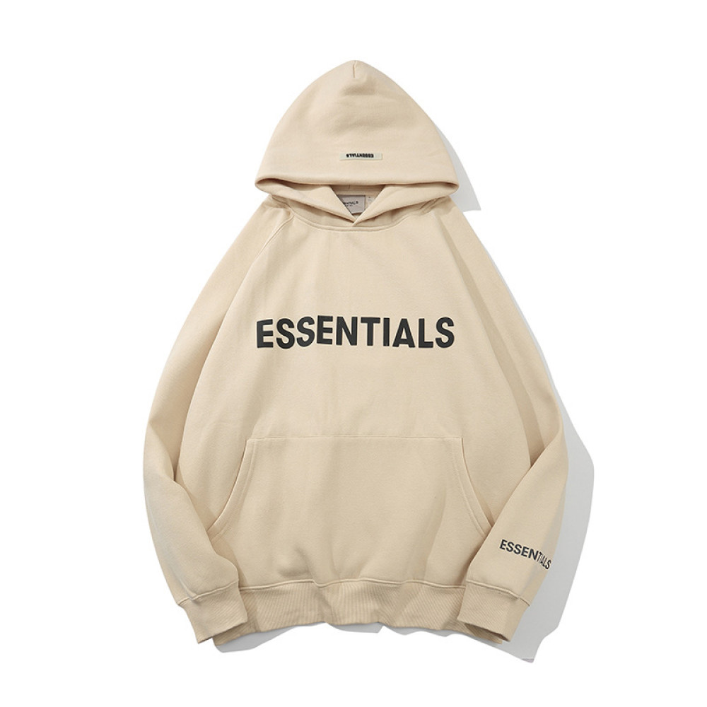 Essentials Pullover Hoodie Rubber Print 