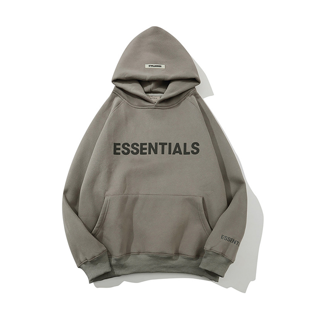 Essentials Pullover Hoodie Rubber Print 