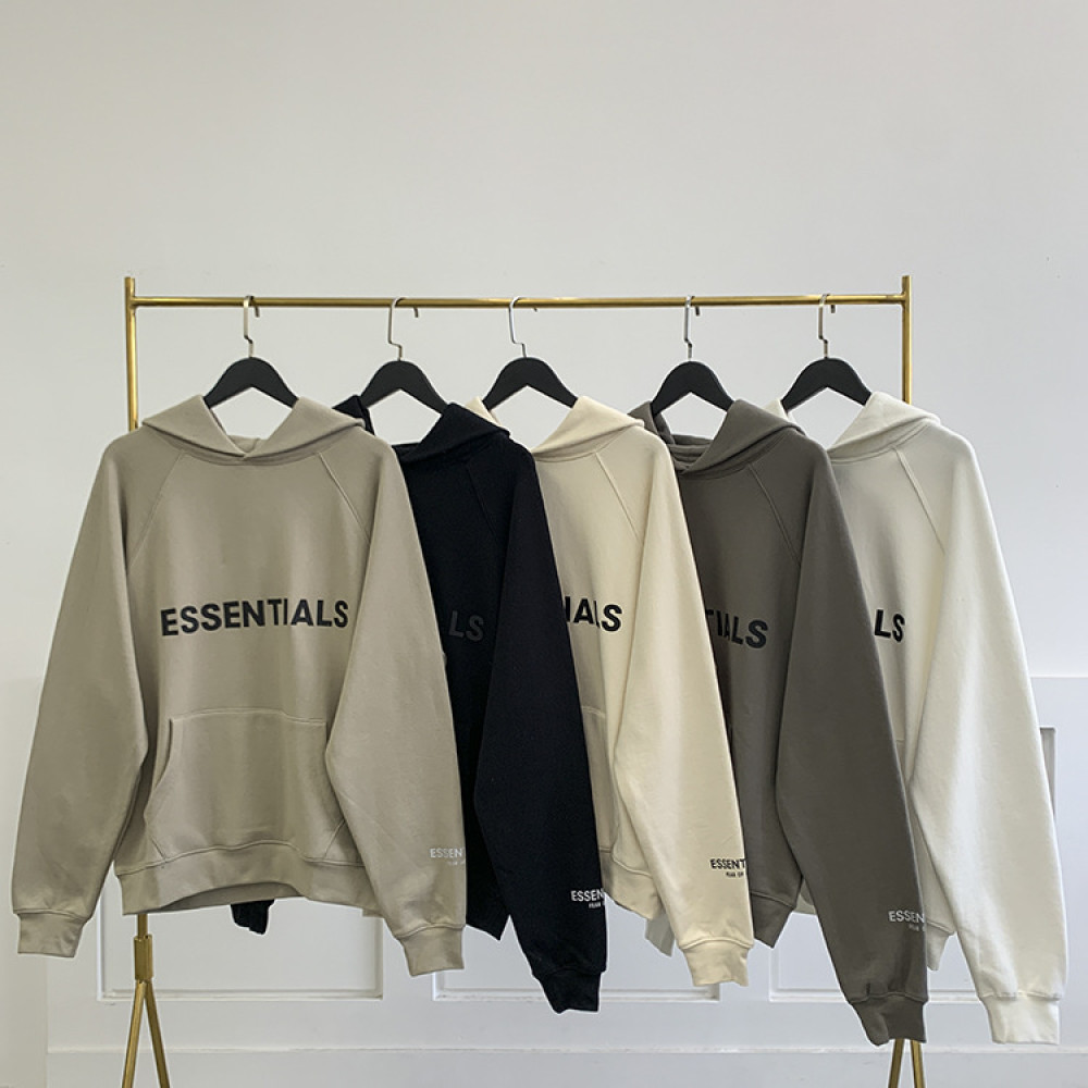 Essentials Pullover Hoodie Rubber Print 
