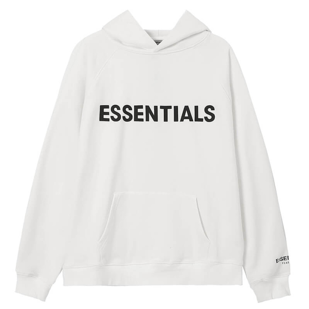 Fear of God Essentials Pullover Hoodie Rubber Print 