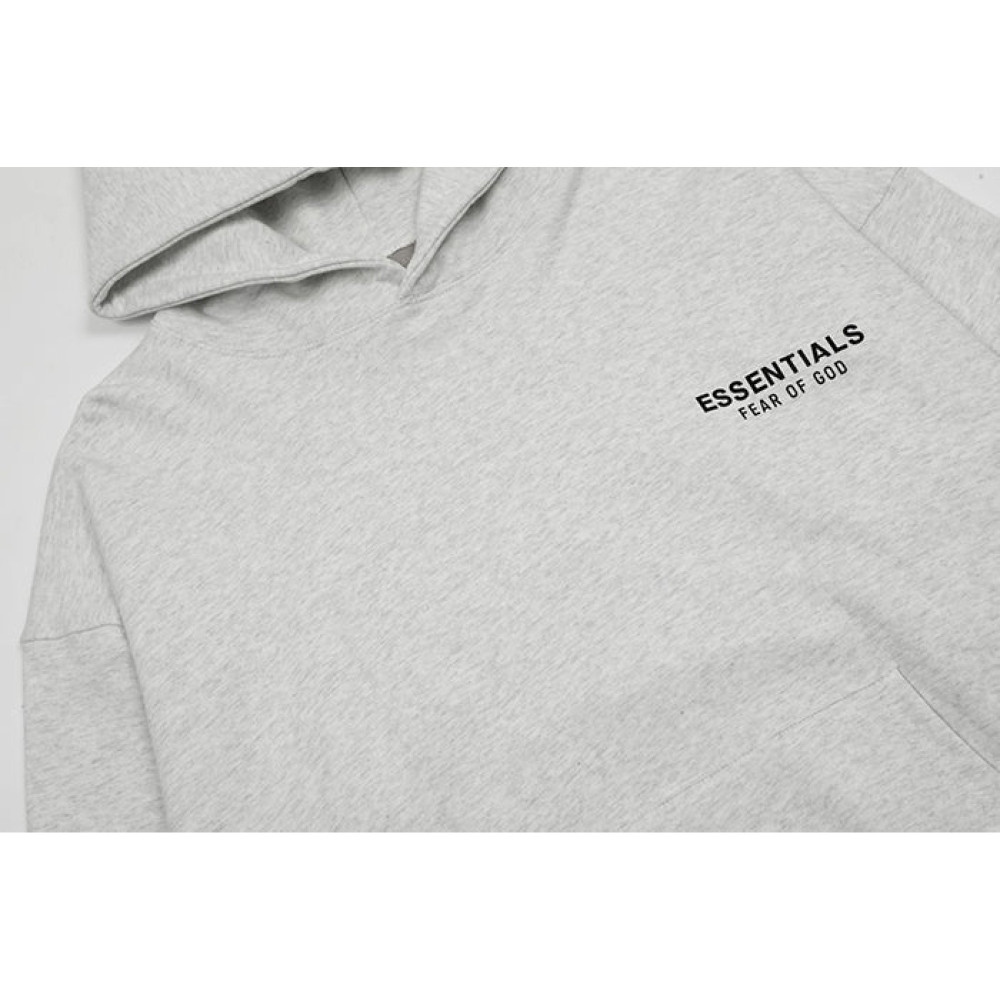 Fear of God Essentials Pullover Hoodie Flock Print