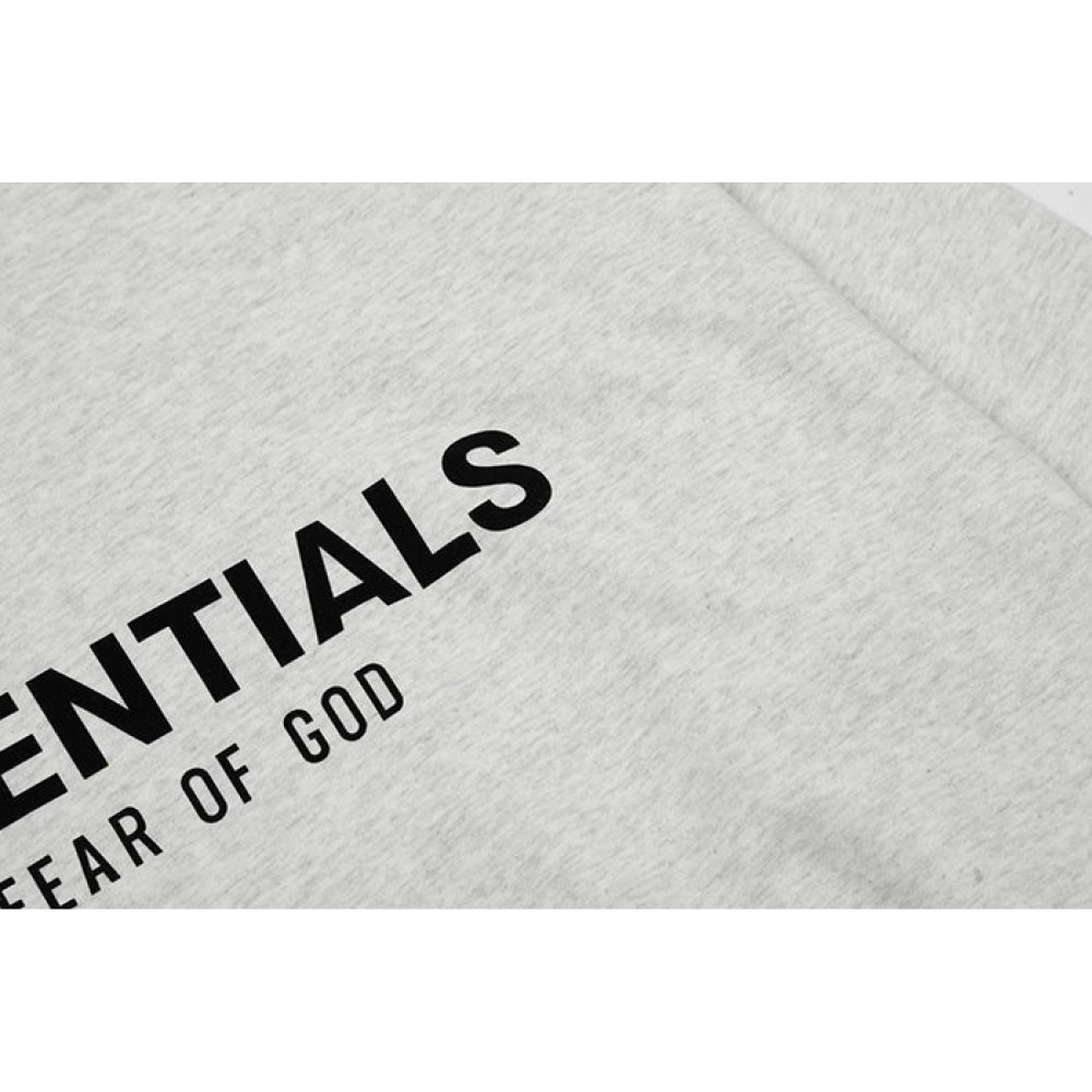 Fear of God Essentials Pullover Hoodie Flock Print