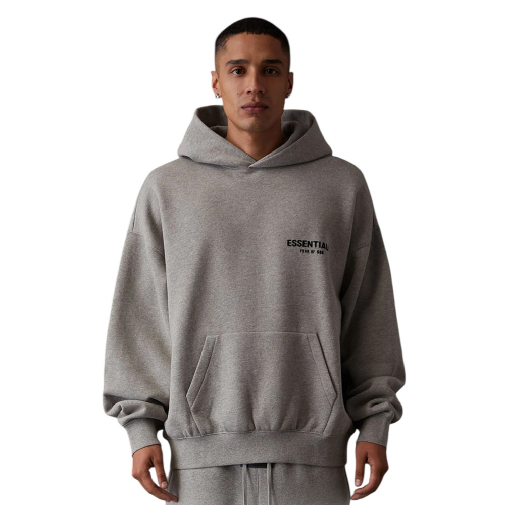Fear of God Essentials Pullover Hoodie Flock Print