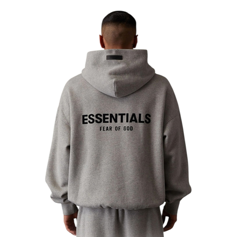 Fear of God Essentials Pullover Hoodie Flock Print