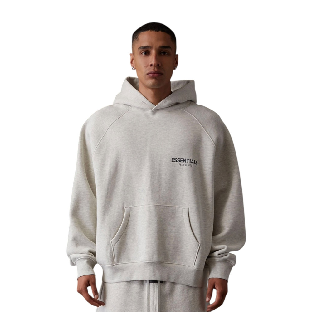 Fear of God Essentials Pullover Hoodie Flock Print