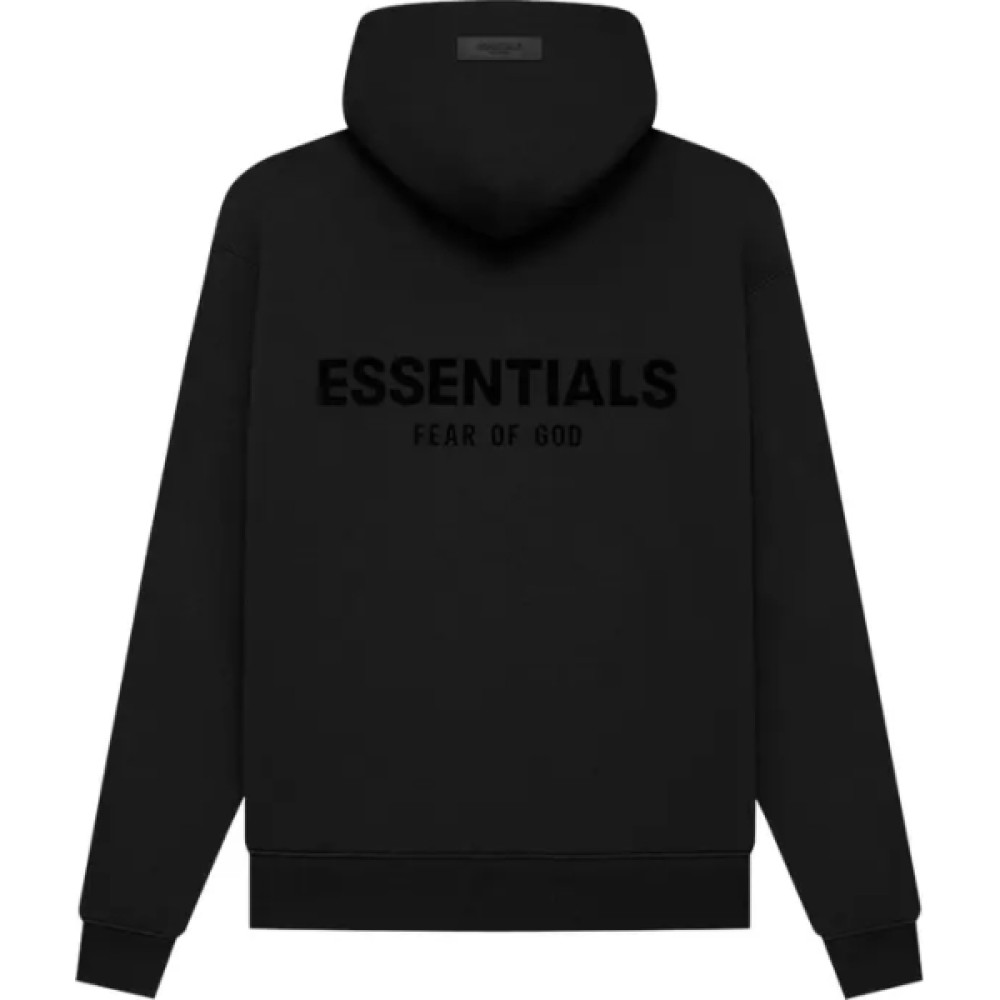 Fear of God Essentials Pullover Hoodie Flock Print