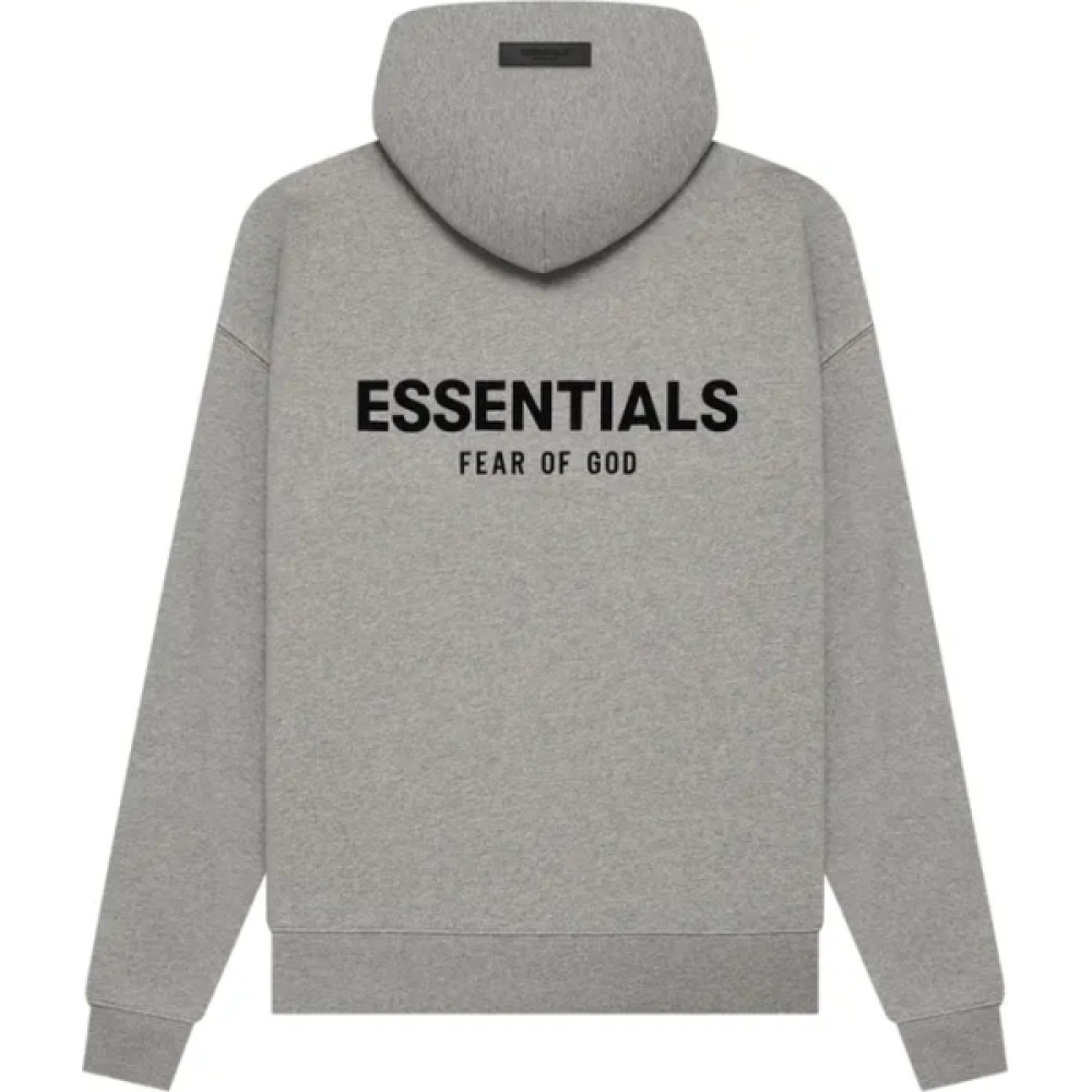 Fear of God Essentials Pullover Hoodie Flock Print