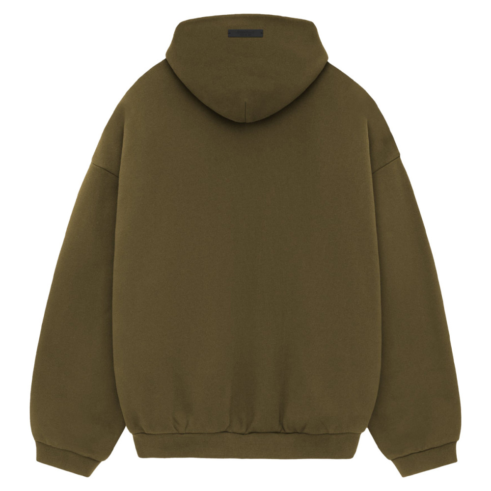 Fear of God Essentials Collegiate Fleece Hoodie Olive